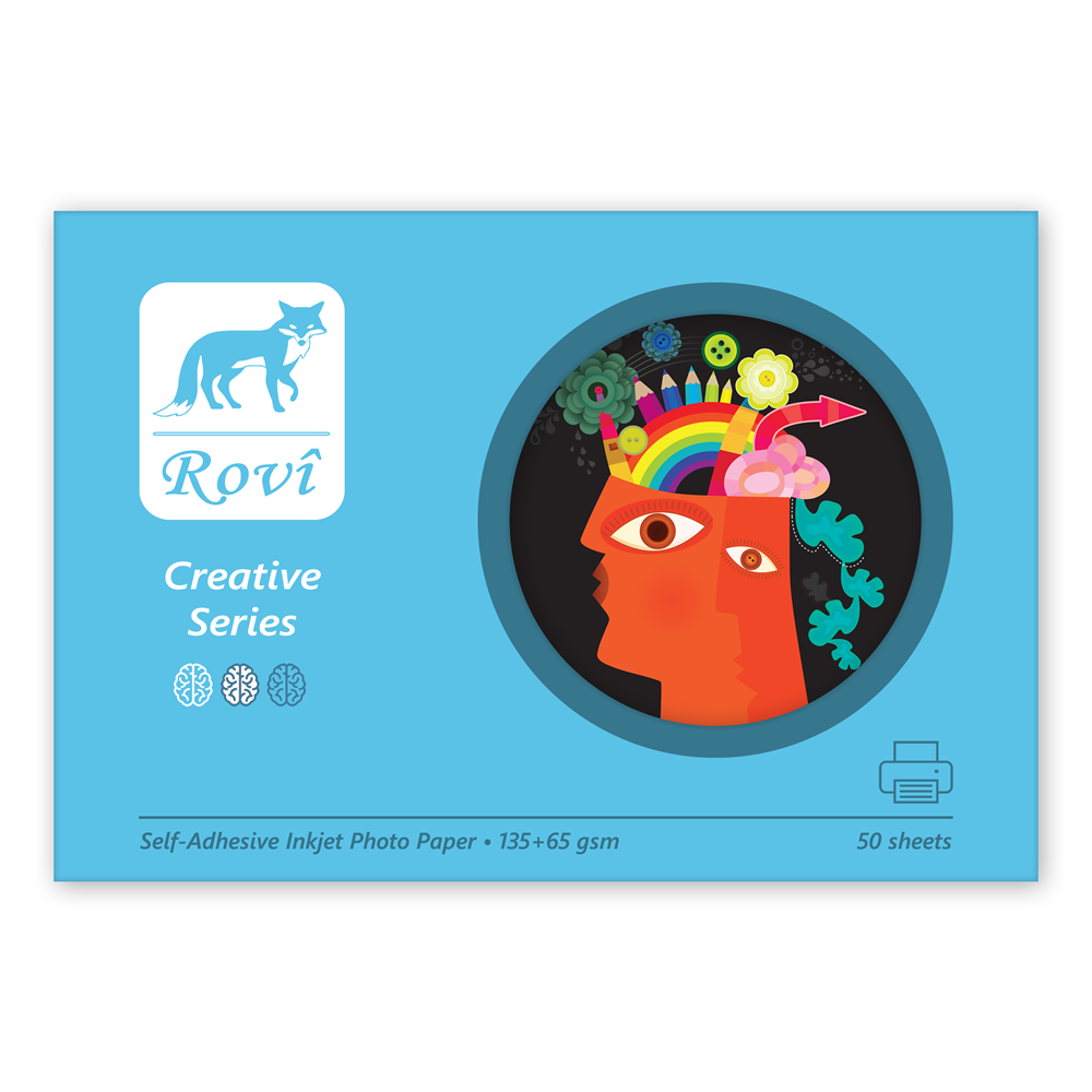 Rovi Creative Yapışkanlı Fotoğraf Kağıdı 200gsm 50yp