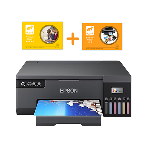 Epson EcoTank L8050 Wi-Fi Mürekkep Tanklı Yazıcı - Fotoğraf Kağıdı Hediyeli