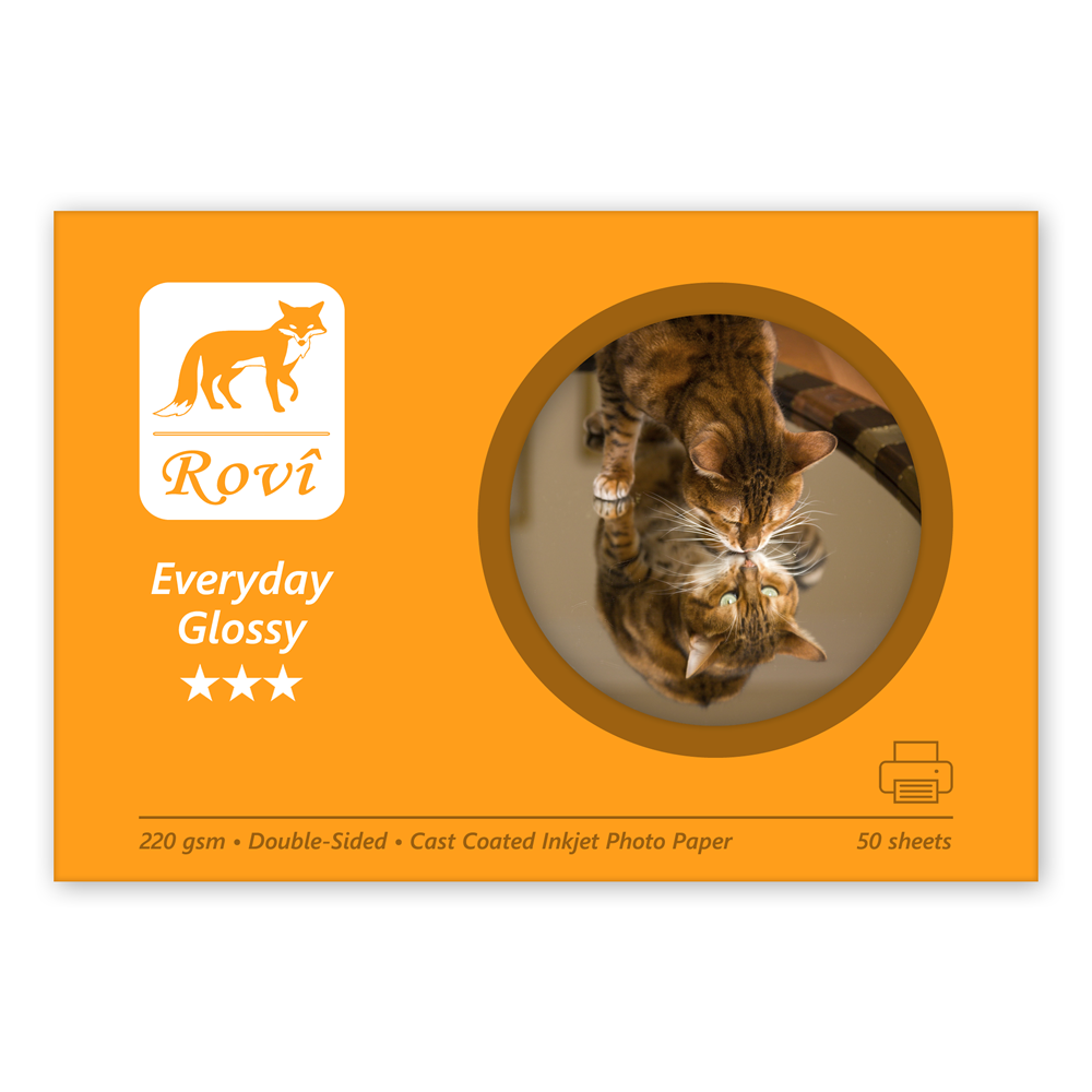 Rovi Everyday Parlak Çift Taraflı Fotoğraf Kağıdı 220gsm 50yp
