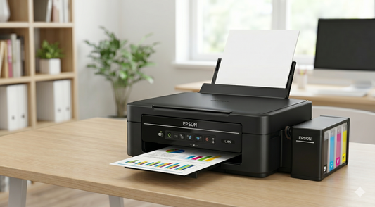 Epson EcoTank L355 Özellikleri ve Sarf Malzemesi Rehberi: Kablosuz Özgürlük ve Ekonomik Baskı
