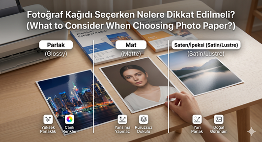 Fotoğraf Kağıdı Seçerken Nelere Dikkat Edilmeli?