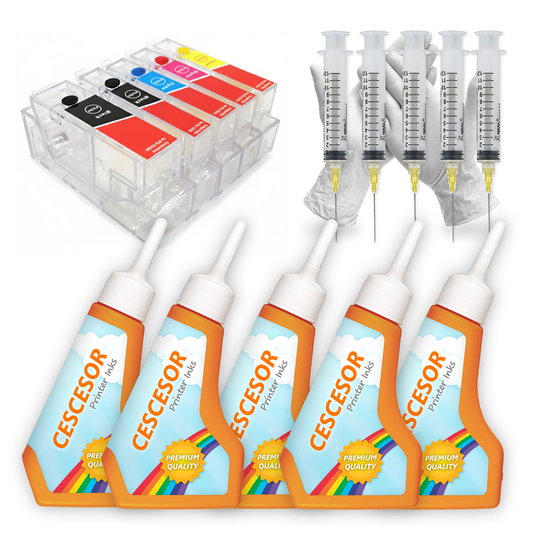 Canon PGI-5 CLI-8 Uyumlu Kartuş Dolum Seti - 5 Renk