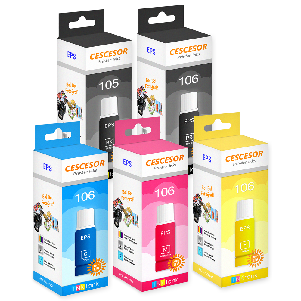 Epson 105 106 için Mürekkep CESCESOR